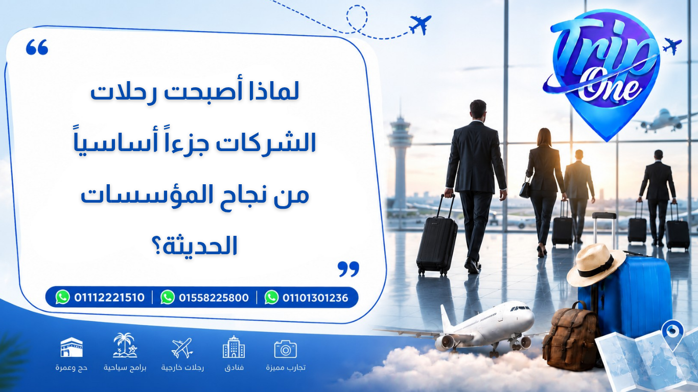لماذا أصبحت رحلات الشركات جزءًا أساسيًا من نجاح المؤسسات الحديثة؟